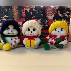 Ceramic, vintage holiday set